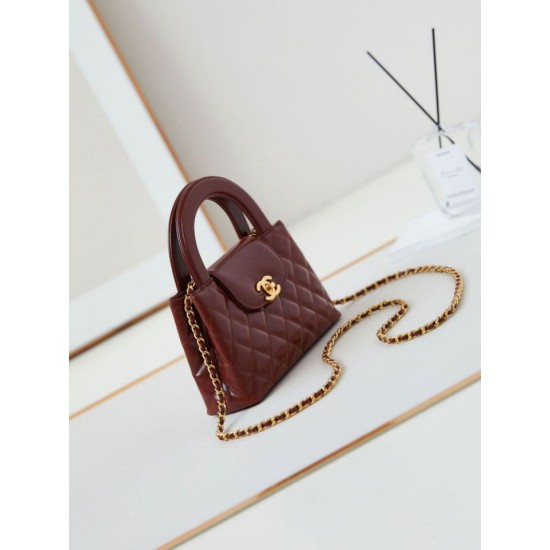 Replica Chanel 23K Kelly Mini shopping bag AS4416 Red