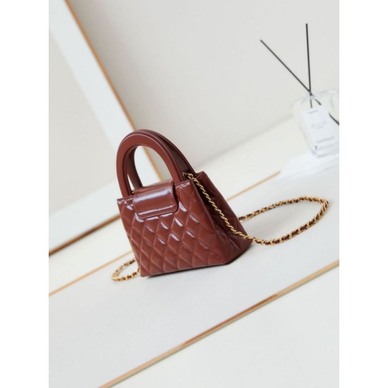 Replica Chanel 23K Kelly Mini shopping bag AS4416 Red