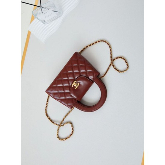 Replica Chanel 23K Kelly Mini shopping bag AS4416 Red