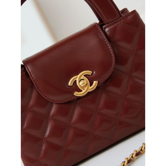 Replica Chanel 23K Kelly Mini shopping bag AS4416 Red