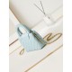 Replica Chanel 23K Kelly Mini shopping bag AS4416 Light Blue