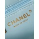 Replica Chanel 23K Kelly Mini shopping bag AS4416 Light Blue