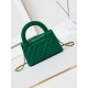 Fake Chanel 23K Kelly Mini shopping bag AS4416 Green Replica