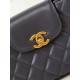 Replica Chanel 23K Kelly Mini shopping bag AS4416 Dark Gray
