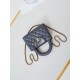 Replica Chanel 23K Kelly Mini shopping bag AS4416 Dark Gray