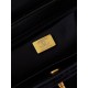 Replica Chanel 23K Kelly Mini shopping bag AS4416 Wool Black