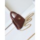 Replica Chanel 23K Kelly Mini shopping bag AS4416 Wool Burgundy