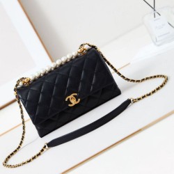 Replica Chanel Flap Chain Bag AS4997 Black