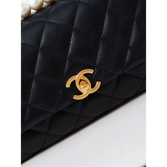 Replica Chanel Flap Chain Bag AS4997 Black