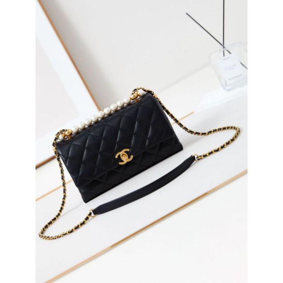 Replica Chanel Flap Chain Bag AS4997 Black