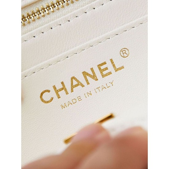 Replica Chanel Flap Chain Bag AS4997 White