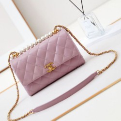 Fake Chanel Flap Chain Bag AS4997 Pink Replica