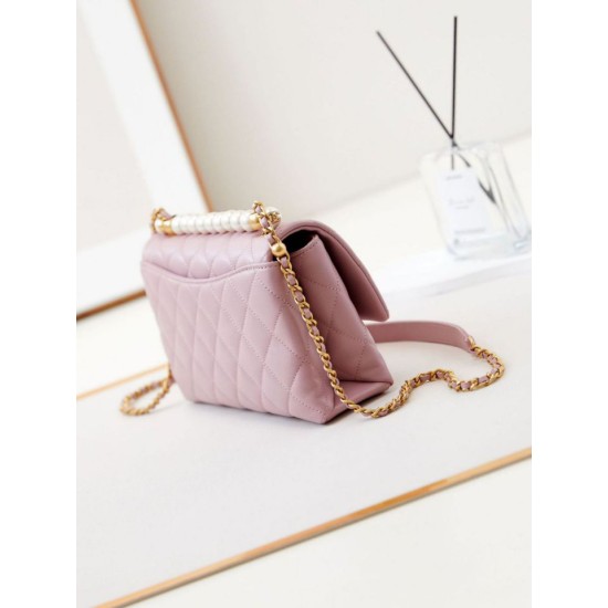 Fake Chanel Flap Chain Bag AS4997 Pink Replica