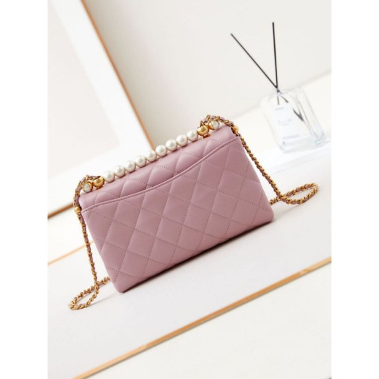 Fake Chanel Flap Chain Bag AS4997 Pink Replica
