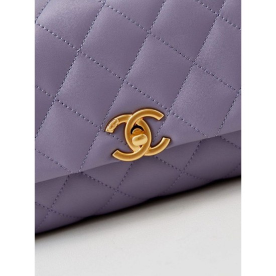Fake Chanel Flap Chain Bag AS4997 Purple Replica