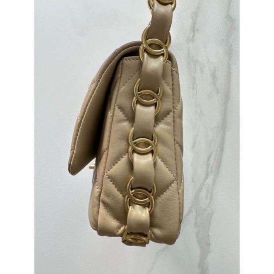 Replica Chanel Shoulder bag AS5176 Apricot