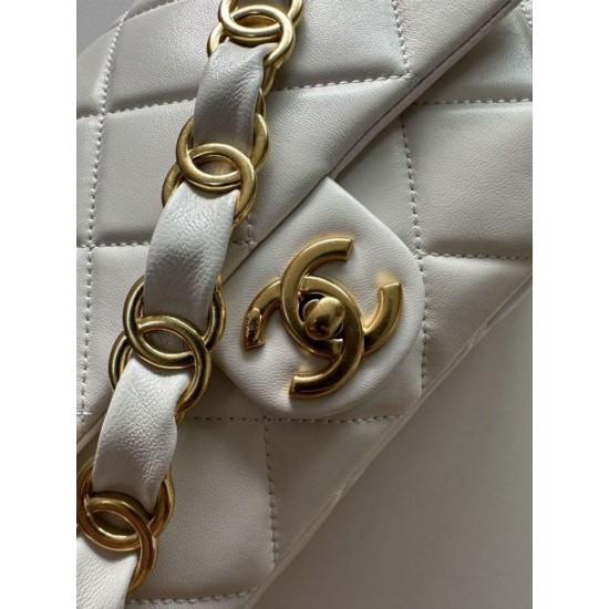 Replica Chanel Shoulder bag AS5176 white