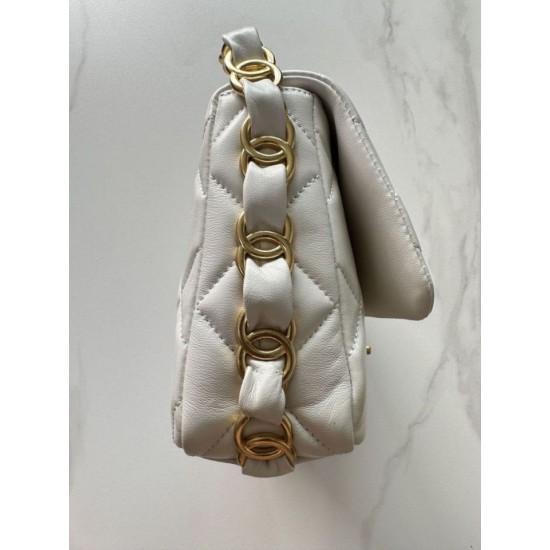 Replica Chanel Shoulder bag AS5176 white