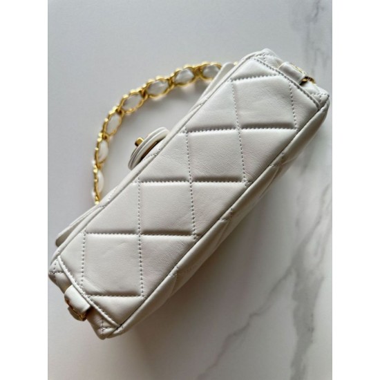 Replica Chanel Shoulder bag AS5176 white