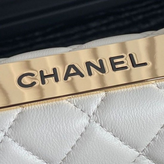 Replica Chanel Woc 24B Trendy CC Flap Bag AP4184 White