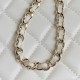 Fake Chanel Mini Vanity Case With Chain AP1472 White Replica