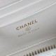 Fake Chanel Mini Vanity Case With Chain AP1472 White Replica