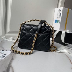 Replica Chanel 24s Handbag As4472 Black