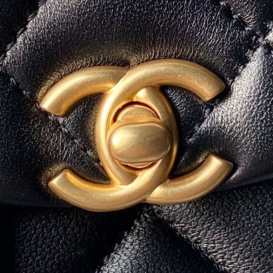 Replica Chanel 24s Handbag As4472 Black