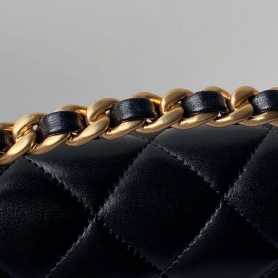 Replica Chanel 24s Handbag As4472 Black