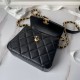 Replica Chanel 24s Handbag As4472 Black