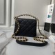 Fake Chanel 24s Handbag As4472 Grain Black Replica