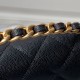Fake Chanel 24s Handbag As4472 Grain Black Replica