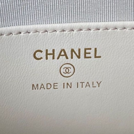 Fake Chanel Mini Flap Bag AS4385 White Replica