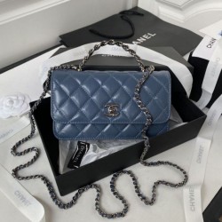 Replica Chanel Shoulder Bag Bag AP3566 Blue