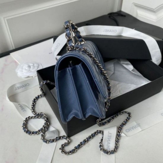 Replica Chanel Shoulder Bag Bag AP3566 Blue