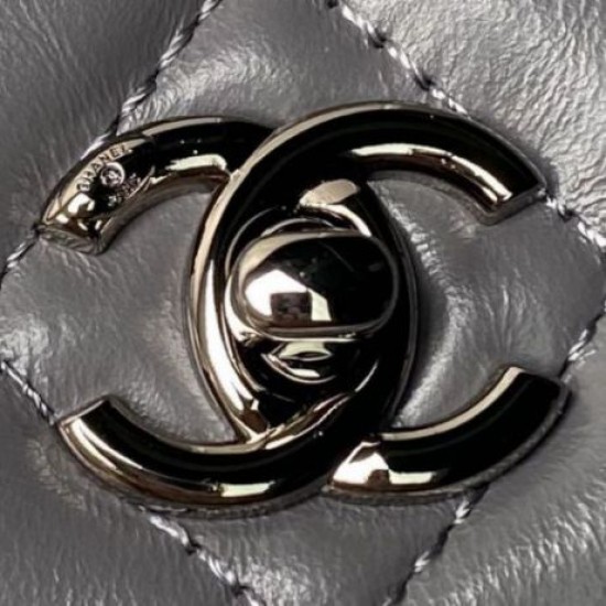 Fake Chanel Shoulder Bag Bag AP3566 Gray Replica