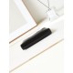 Fake Chanel 31 Mini Shopping Bag Chain Clutch Shiny AS3656 Black Replica