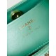 Fake Chanel 31 Mini Shopping Bag Chain Clutch Shiny AS3656 Light Green Replica