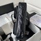 Fake Chanel 24p Hobo Hip Messenger Bag As4668 Black Replica