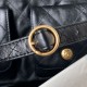 Fake Chanel 24p Hobo Hip Messenger Bag As4668 Black Replica