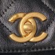 Fake Chanel 24p Hobo Hip Messenger Bag As4668 Black Replica