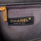 Fake Chanel 24p Hobo Hip Messenger Bag As4668 Black Replica