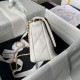 Replica Chanel 24A Pearl Letter Chain Bag AS5011 White