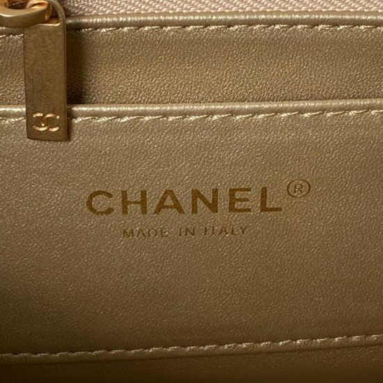 Replica Chanel 24A Pearl Letter Chain Bag AS5011 White