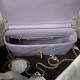 Replica Chanel 24A Pearl Letter Chain Bag AS5011 Purple