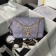 Replica Chanel 24A Pearl Letter Chain Bag AS5011 Purple