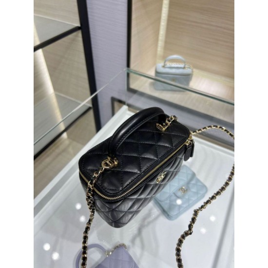 Replica Chanel 24K Vanity Chain Bag AP2199 Black