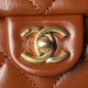 Fake Chanel Mini Flap Bag With Top Handle AS4992 Orange Replica