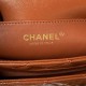 Fake Chanel Mini Flap Bag With Top Handle AS4992 Orange Replica