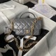 Replica Chanel Mini Flap Bag With Top Handle AS4992 Gray